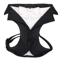 Produktbild von Croci Ceremony Groom Hundegeschirr für männliche Hunde in Schwarz Größe L (48-75 cm)