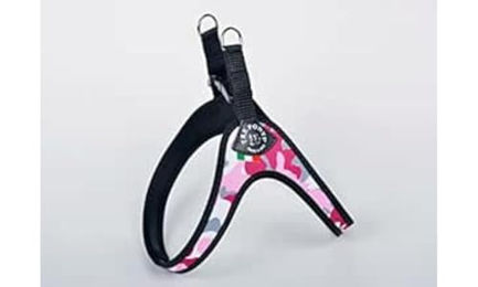 Croci Easy Fit Hundegeschirr Pink Camouflage Größe Mini mit Click-Verschluss – Bild 1 von 2