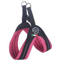 Produktbild von Croci Easy Fit Soft Mesh Hundegeschirr mit Click-Verschluss Rosa Größe 4