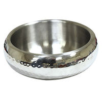 Produktbild von Croci Edelstahl Futternapf für Hunde 800 ml Silber - 0,8 l