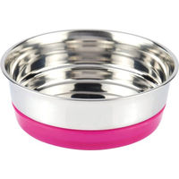 Produktbild von Croci Futternapf aus Edelstahl Fluo Fuchsia Rosa 200 ml - 200 ml