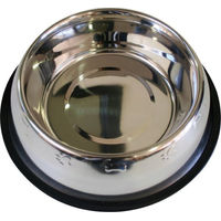 Produktbild von Croci Futternapf aus Edelstahl für Hunde 950 ml Silber - 0,95 l