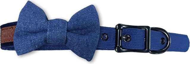Croci Halsband Boho Blau Stoff Größe S – Bild 1 von 1