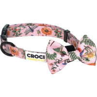 Produktbild von Croci Halsband Herbier Stoff Bunt Größe M