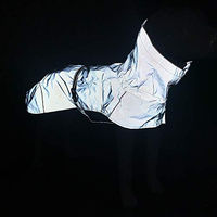 Produktbild von Croci Hiking Hundemantel Makalu wasserdicht und reflektierend Grau Silber 70 cm - 1 Stk.