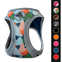 Produktbild von Croci Hiking Reflective Harlequin Hundegeschirr XS aus Neopren und Nylon Bunt 118 g - 118 g