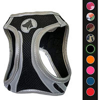 Produktbild von Croci Hiking Reflective Sportgeschirr für Hunde Schwarz XS