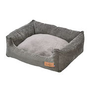 Produktbild von Croci Hundebett und Katzenbett aus Polyester in Grau