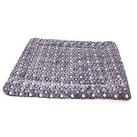 Produktbild von Croci Hundedecke Soft Stars aus Plüsch Grau 71 x 54 cm