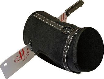 Croci Hundegeschirr Fright Knife Schwarz aus Neopren Größe S – Bild 1 von 2