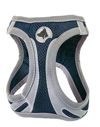 Croci Hundegeschirr Wandern Reflektierend Nylon Marine Blau Größe S für kleine Hunde - 1 Stk. – Bild 1 von 7