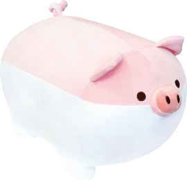 Produktbild von Croci Hundekissen Pig Rosa aus Plüsch 40 cm