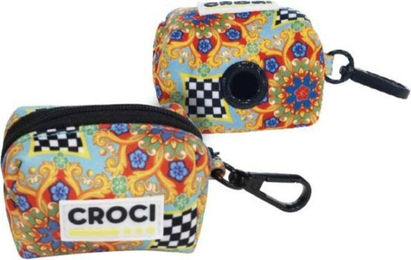 Produktbild von Croci Hundekotbeutelspender Sicily aus Neopren in Bunt, 1 Stück