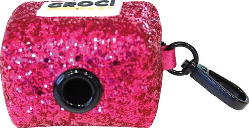 Croci Hundekotbeutelspender Sparkling Candy in Rosa 1 Stück – Bild 1 von 2