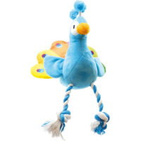 Produktbild von Croci Hundespielzeug Peacock bunt aus Plüsch