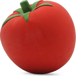 Produktbild von Croci Hundespielzeug Veggie Village Tomate aus Latex mit Quietschfunktion in Rot