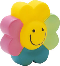 Produktbild von Croci Hundespielzeug Vinyl Flower Buntes Quietschspielzeug aus Kunststoff