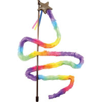 Produktbild von Croci Katzen Zauberstab Rainbow Bunt aus Plüsch 51 cm - 1 Stk.