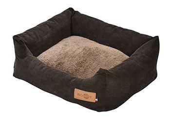Croci Katzenbett und Hundebett aus Polyester in Braun und Bunt – Bild 1 von 3