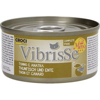 Produktbild von Croci Katzenfutter Nassfutter Paté Thunfisch und Ente für alle Altersstufen 24 Dosen à 70 g - 24 x 70 g