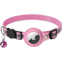Produktbild von Croci Katzenhalsband mit Namensschild in Rosa - 1 Stk.