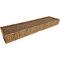Produktbild von Croci Katzenkratzbrett aus Pappe Leopard Design 48 x 12,5 x 5 cm