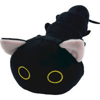 Produktbild von Croci Katzenspielzeug Caterpillar Plüsch Schwarz 15 cm