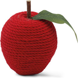 Produktbild von Croci Katzenspielzeug Veggie Apfel aus Sisal in Rot 12 cm - 12 cm