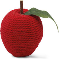 Produktbild von Croci Katzenspielzeug Veggie Apfel aus Sisal in Rot 12 cm - 12 cm