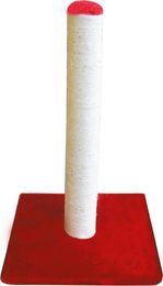 Croci Kratzbaum für Katzen in Rot 40x40x62cm – Bild 1 von 1