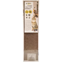 Produktbild von Croci Kratzpappe Essence Rovere Kratzbrett für Katzen Braun 48 x 5 x 12,5-45 cm