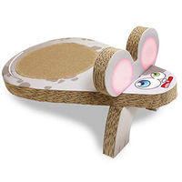 Produktbild von Croci Kratzpappe Maus Kratzbrett für Katzen bunt 25 x 45 x 20 cm - 1 Stk.
