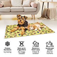 Produktbild von Croci Kühlmatte für Hunde Eis Fantasie Multicolor 50 x 40 cm