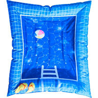 Produktbild von Croci Kühlmatte Swimming Pool Hundematte Blau 76 x 91 cm