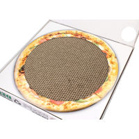 Produktbild von Croci Love Pizza Kratzpappe für Katzen 40x40x6,5 cm - 1 Stk.