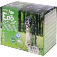 Produktbild von Croci Nappy Eco Hundewindeln biologisch abbaubar Größe XL 10 Stück
