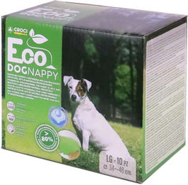 Croci Nappy Eco Hundewindeln Größe L, 10 Stück – Bild 1 von 7