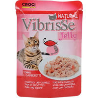 Produktbild von Croci Nassfutter Jelly mit Thunfisch und Garnele 70 g