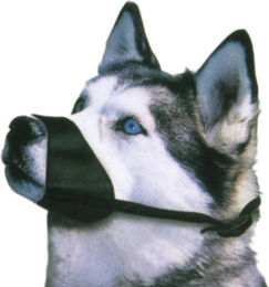 Croci Nylon Maulkorb für Hunde in Schwarz Größe XL – Bild 1 von 3