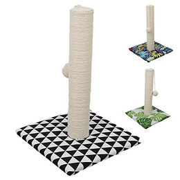 Croci Optical Basic Kratzbaum für Katzen mit Sisal und Spielzeugball – Bild 1 von 2