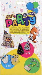 Croci Partyhut Set aus Papier bunt 6 Stück – Bild 1 von 2