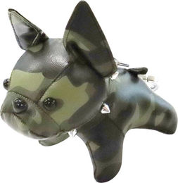 Produktbild von Croci Schlüsselanhänger Bully Grün Camouflage 7 cm