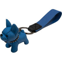 Produktbild von Croci Schlüsselbund Bulldogge Blau 4 cm