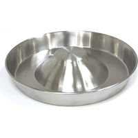 Produktbild von Croci Slow Feeder Stahlnapf für Welpen aus Edelstahl 28 cm Silber