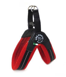 Croci Sportgeschirr Easy Fit Mesh Fix für kleine Hunde in Rot Größe 4 – Bild 1 von 2