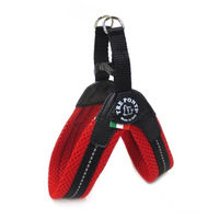 Produktbild von Croci Sportgeschirr Easy Fit Mesh Fix für kleine Hunde in Rot Größe 4