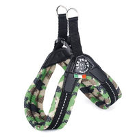 Produktbild von Croci Sportgeschirr Easy Fit Soft Mesh für Hunde Camouflage Grün Größe 2 32-37cm bis 5kg