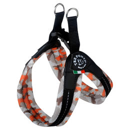 Croci Sportgeschirr Easy Fit Soft Mesh für Hunde XS Camouflage Orange Bunt – Bild 1 von 9