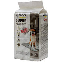Produktbild von Croci Super Nappy Newspaper Welpenunterlagen für Hunde 60 Stück