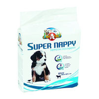 Produktbild von Croci Super Nappy Welpenunterlage für Hunde 10 Stück - 10 x 60 g